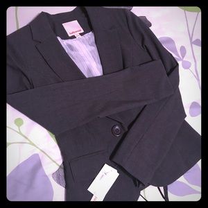 Juniors grey blazer